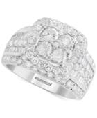 Rock Candy By Effy Square Cluster Ring (2-3/4 Ct. T.w.) In 14k White Gold