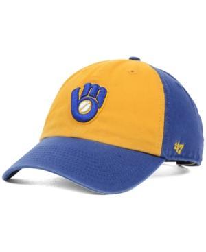 '47 Brand Milwaukee Brewers Clean Up Cap