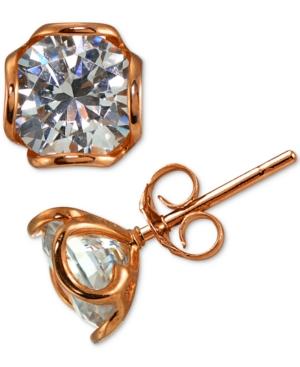 Giani Bernini Cubic Zirconia Wavy Edge Stud Earrings, Created For Macy's