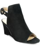 Adrienne Vittadini Rasi Peep-toe Wedge Sandals Women's Shoes