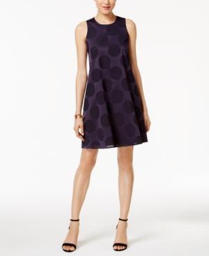 Tommy Hilfiger Sheer-dot Shift Dress
