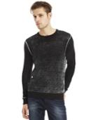 Kenneth Cole New York Acid Wash Crew-neck Sweater