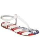Rampage Pashmina T-strap Flat Sandals Women's Shoes