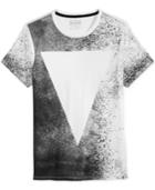 Guess Men's Triangle Graphic-print T-shirt