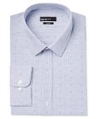Bar Iii Men's Slim-fit Lavender White-dot Dobby Dress Shirt, Only At Macy's