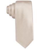 Alfani Men's Yellow 2.75 Slim Tie, Only At Macy's