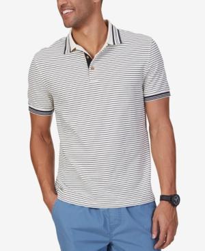 Nautica Men's Pique Stripe Polo