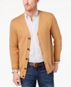 Club Room Men's Front-button Cardigan, Created For Macy's