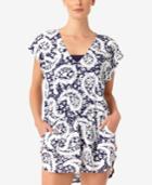 Anne Cole Pattie Paisley Printed Tunic Cover-up Women's Swimsuit