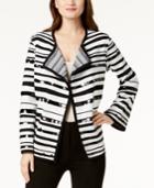 Alfani Sequin-embellished Sweater Jacket, Created For Macy's
