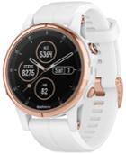 Garmin Unisex Fenix 5s Plus White Silicone Strap Smart Watch 42mm