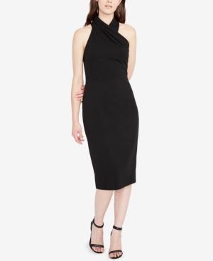 Rachel Rachel Roy Draped Halter Midi Dress