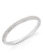 Eliot Danori Silver-tone Crystal Pave Bangle Bracelet, Only At Macy's