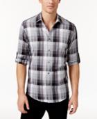 Aflani Men's Owen Plaid Long-sleeve Shirt, Only At Macy's