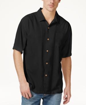 Tommy Bahama Big And Tall Men's 100% Tiki Palms Silk Short-sleeve Shirt, A Macy's Exclusive