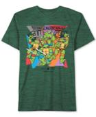 Jem Men's Teenage Mutant Ninja Turtles Retro Ninja Squad Graphic-print T-shirt