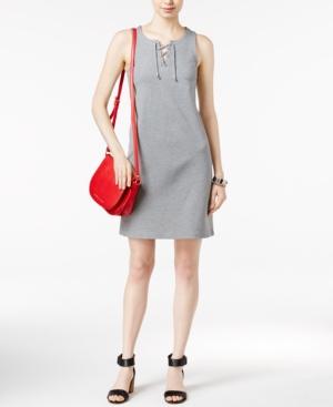 Tommy Hilfiger Hollis Lace-up Sheath Dress