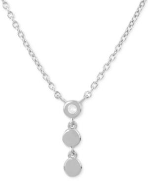 Kenneth Cole New York Diamond Accent Triple Circle Pendant Necklace