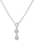 Kenneth Cole New York Diamond Accent Triple Circle Pendant Necklace