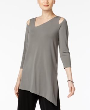 Alfani Cold-shoulder Asymmetrical Top, Created For Macy's
