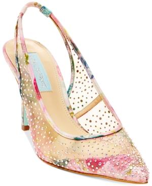 Blue By Betsey Johnson Quinn Slingback Pumps Women's Shoes