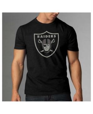 '47 Brand Men's Oakland Raiders Logo Scrum T-shirt