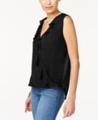 Inc International Concepts Ruffled Top, Created For Macy's