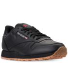 Reebok Men's Classic Leather Casual Gum Kl Sneakers From Finish Line