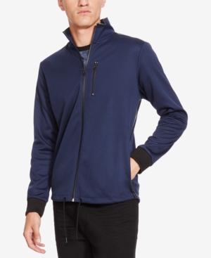 Kenneth Cole New York Men's Bonded Zip-front Jacket