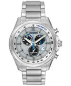 Citizen Men's Chronograph Eco-drive Stainless Steel Bracelet Watch 43mm At2130-59a