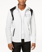 Inc International Concepts Men's Fire Knit Moto Jacket, Created For Macy's