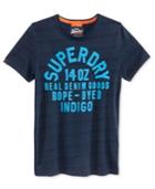 Superdry Men's Rope-dyed Graphic-print Logo T-shirt