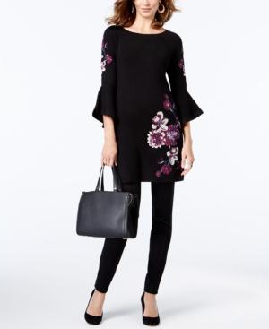 Inc International Concepts Embroidered Tunic, Created For Macy's