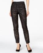 Style & Co. Petite Animal-print Skinny Jeans, Only At Macy's
