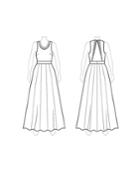 Customize: Switch To Lowered Scoop Neckline - Fame And Partners Scoop-neck Maxi Dress