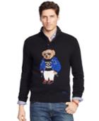Polo Ralph Lauren Polo Bear Mock Neck Wool-blend Sweater