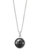 Effy Hematite (12mm) Pendant Necklace In Sterling Silver