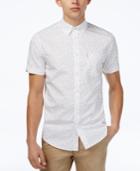 Ben Sherman Men's Slim-fit Triangle Print Shirt