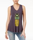 Carbon Copy Pineapple Graphic Tank