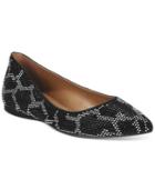 French Sole Fs/ny Quad Embellished Flats Women's Shoes