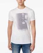 Armani Jeans Men's 81 Striped Logo T-shirt