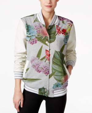 Adidas Originals Floral-print College Jacket