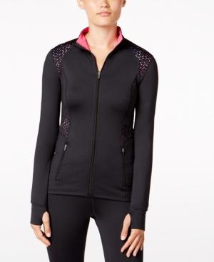 Ideology Laser-cutout Zip Jacket, Only At Macy's