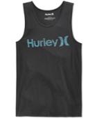 Hurley Men's One And Only Graphic-print Logo Tank
