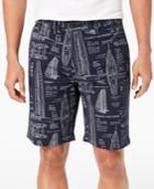Tommy Hilfiger Men's Theodore Graphic-print 9 Shorts
