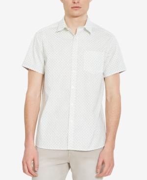 Kenneth Cole Reaction Men's Geo-print Pocket Shirt