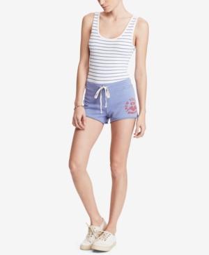 Denim & Supply Ralph Lauren Graphic French Terry Cotton Shorts