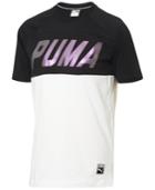 Puma Men's Metallic Logo Cotton T-shirt