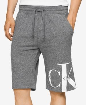Calvin Klein Jeans Men's Reissue Graphic-print Logo Sweat Shorts