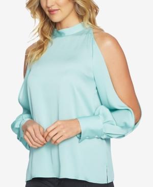 1.state Cold-shoulder Blouson-sleve Blouse